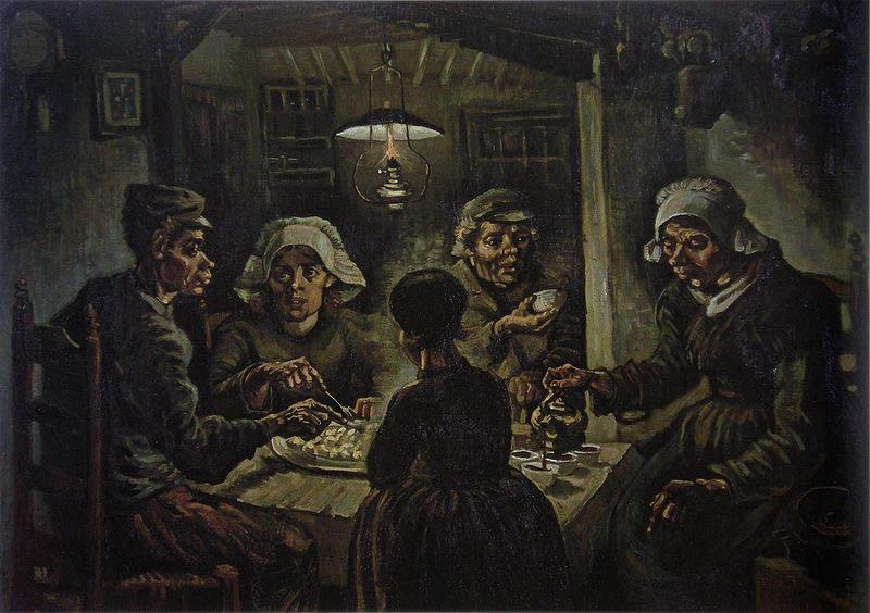 Vincent Van Gogh De Aardappeleters The Potato Eaters oil painting image